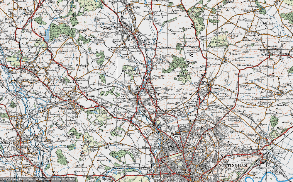 Bulwell Forest, 1921