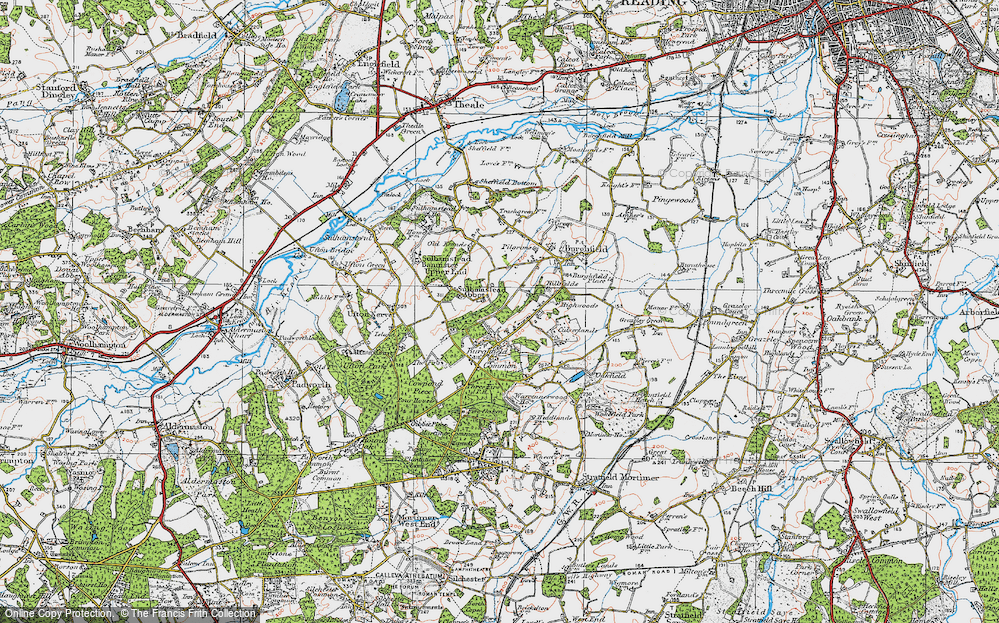 Burghfield Hill, 1919
