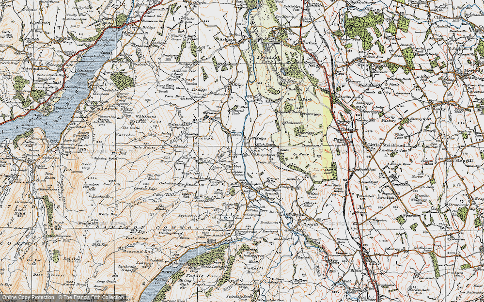 Old Map of Butterwick, 1925 in 1925