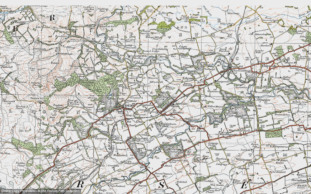 Old Map of Buxley, 1926 in 1926