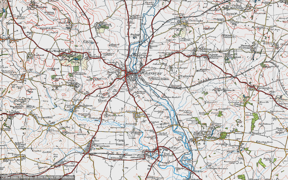 Old Map of Calthorpe, 1919 in 1919