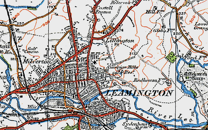 Old map of Campion Hills in 1919