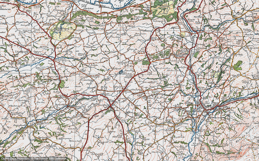 Castell-y-rhingyll, 1923