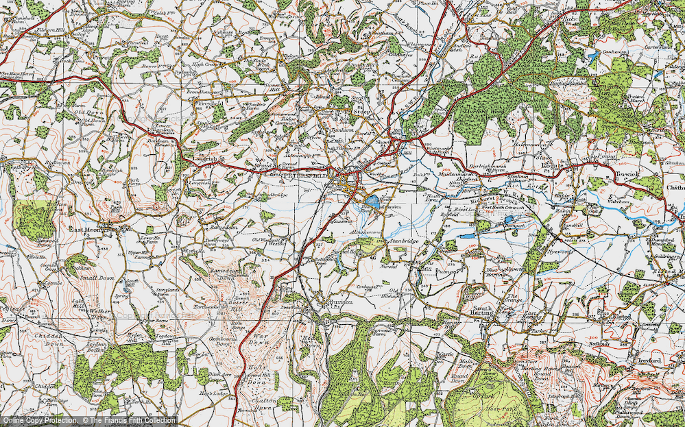 Old Map of Causeway, 1919 in 1919