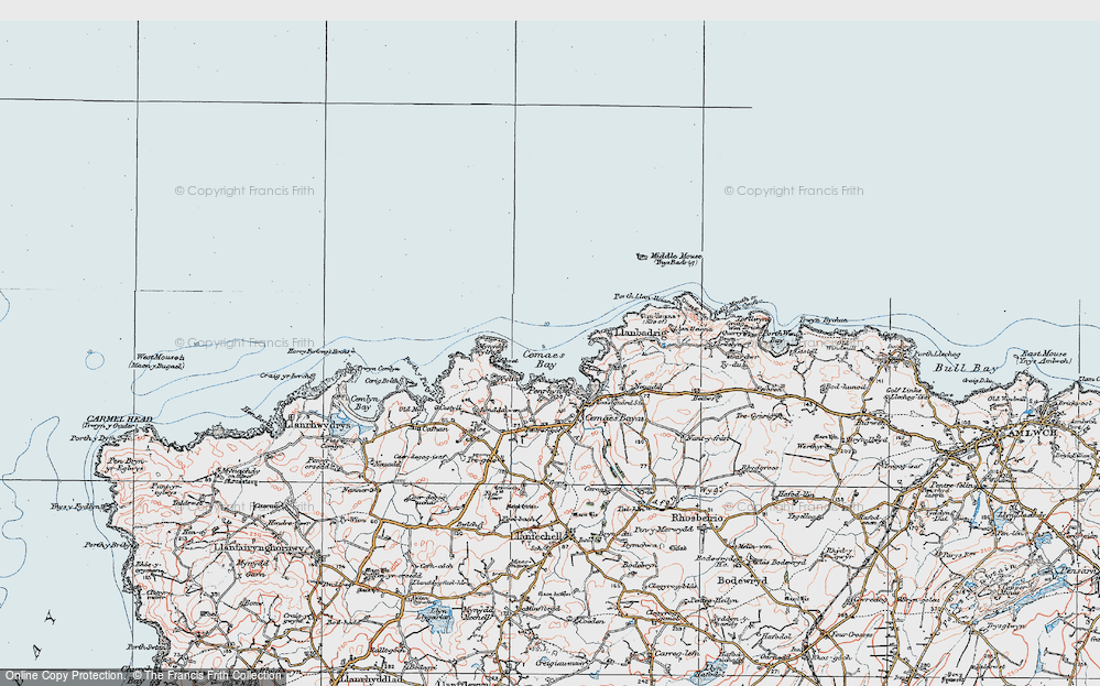 Cemaes Bay, 1922