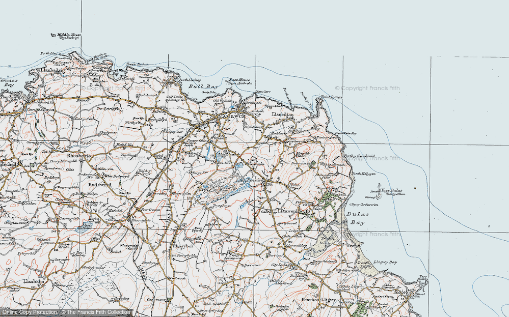 Cerrig-mân, 1922