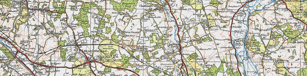 Old map of Chalfont Grove in 1920