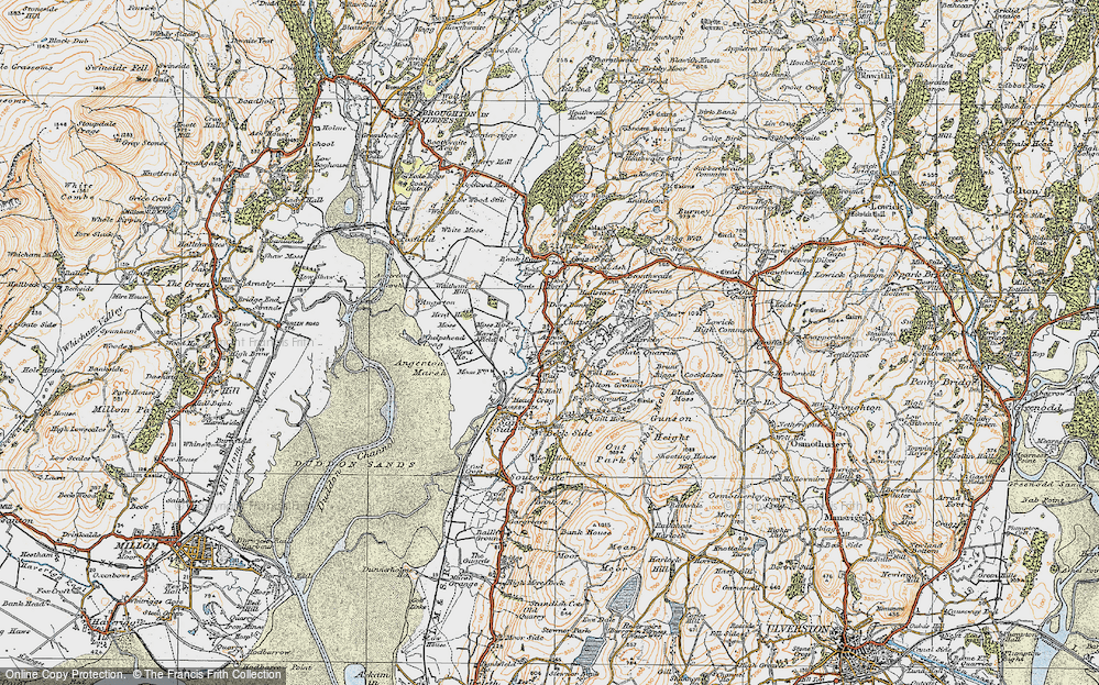 Old Map of Chapels, 1925 in 1925