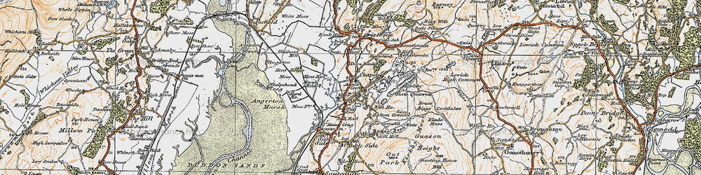 Old map of Chapels in 1925