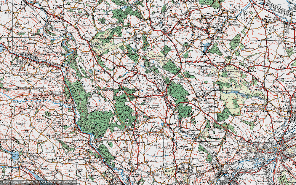 Old Map of Charltonbrook, 1924 in 1924