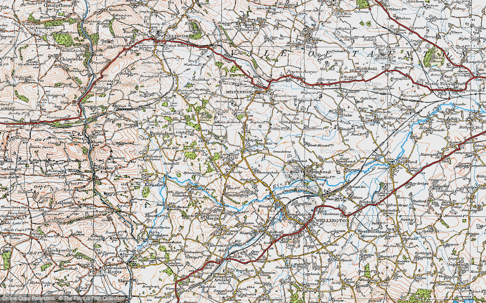 Old Map of Chipley, 1919 in 1919