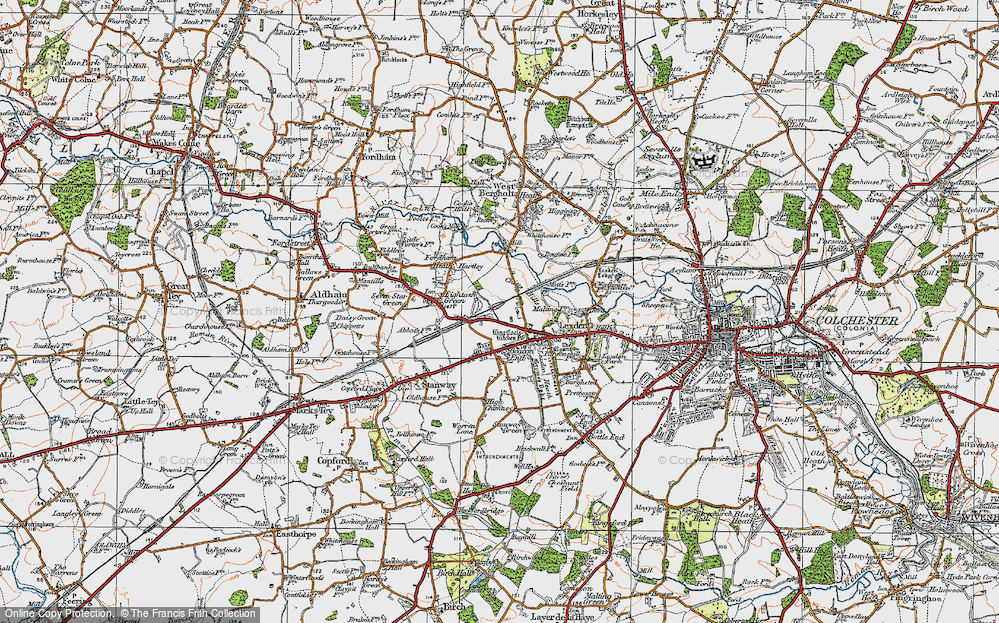 Chitts Hills, 1921