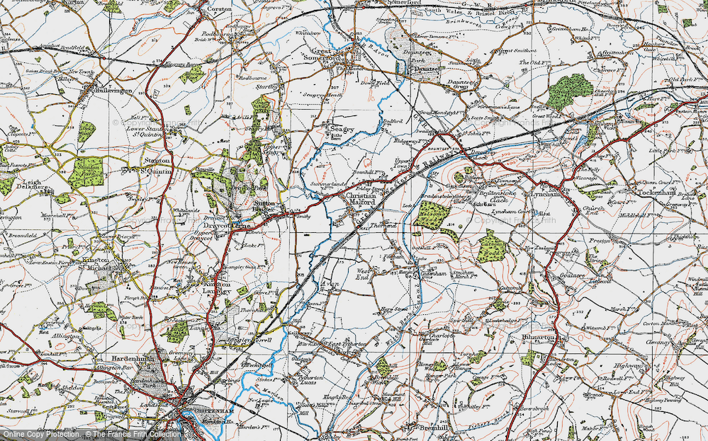 Old Maps of Christian Malford, Wiltshire - Francis Frith