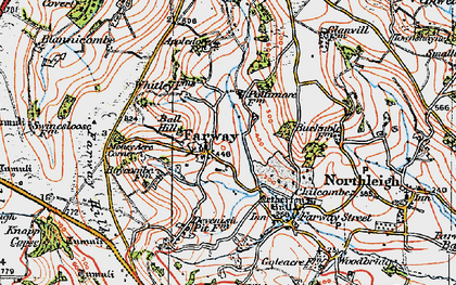 Old map of Boycombe Fm in 1919