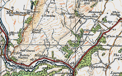 Old map of Churchmoor Rough in 1920