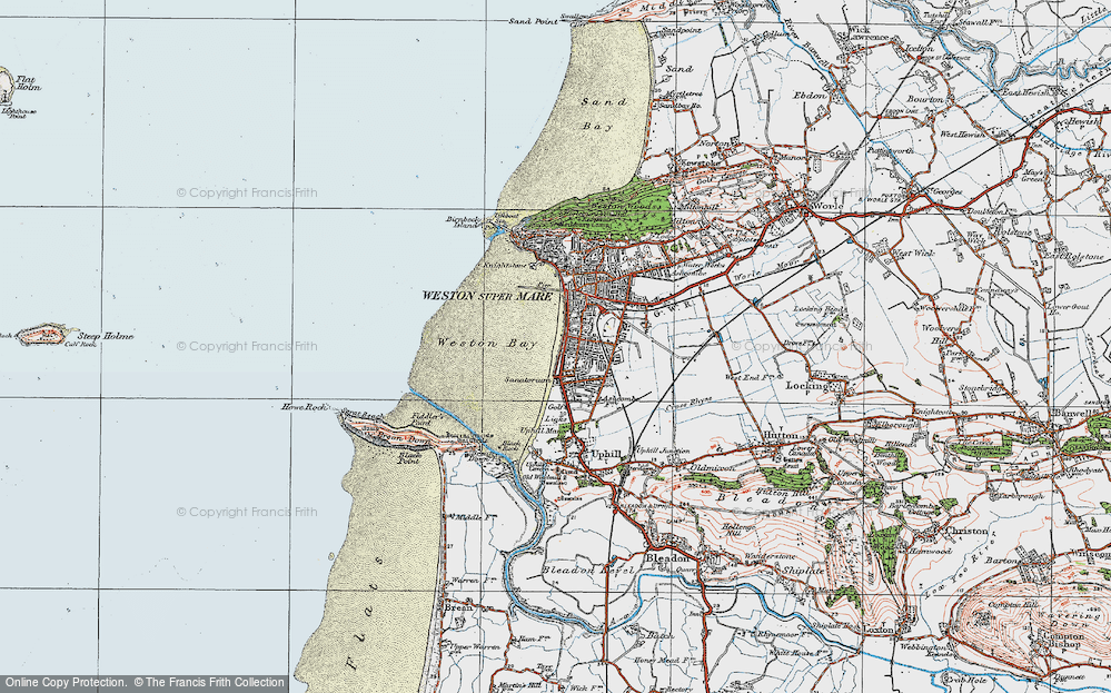 Old Map of Clarence Park, 1919 in 1919
