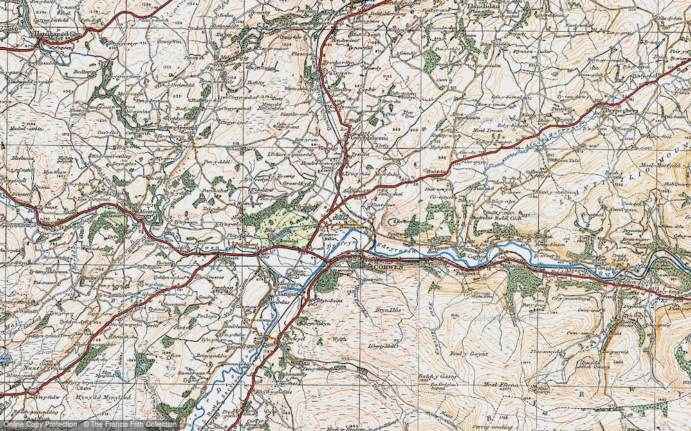 Clawdd Poncen, 1922