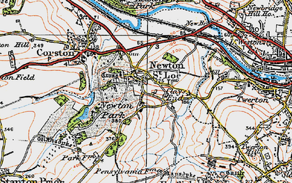 Old map of Clays End in 1919