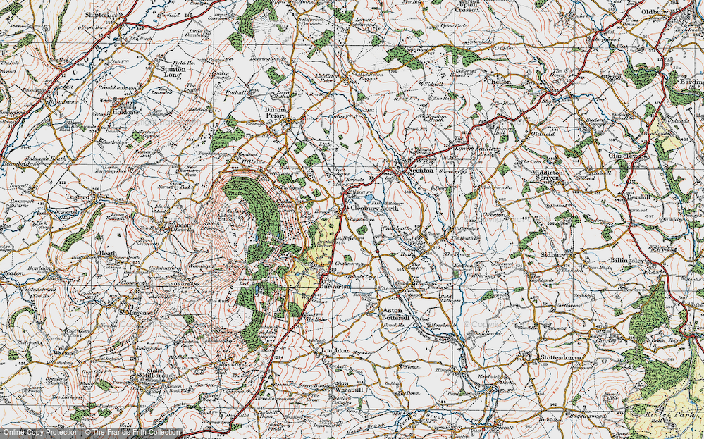 Cleobury North, 1921