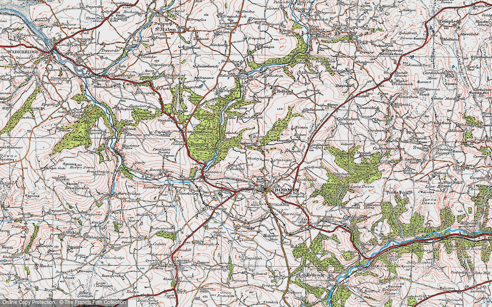 Old Map of Clerkenwater, 1919 in 1919