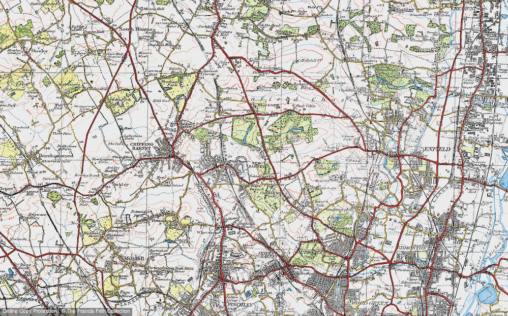 Cockfosters, 1920