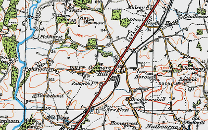 Old map of Codmore Hill in 1920