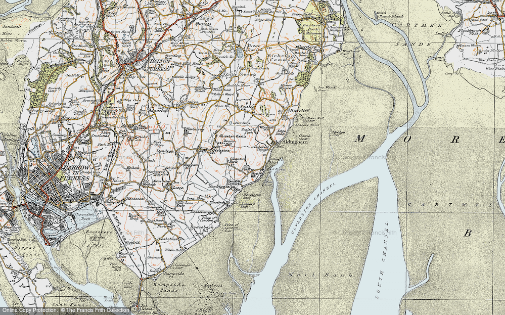 Old Map of Colt Park, 1924 in 1924