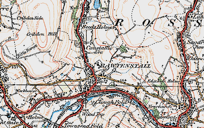 Old map of Constable Lee in 1924