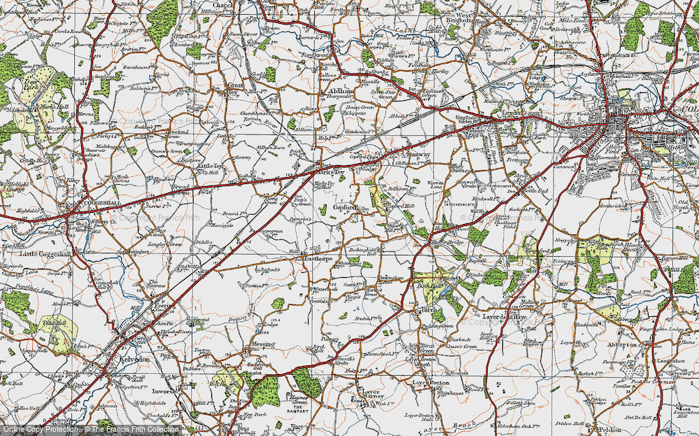 Copford Green, 1921