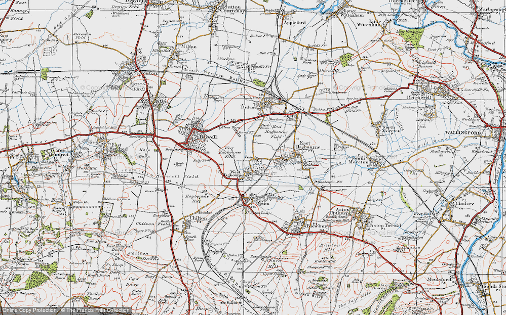 Old Map of Coscote, 1919 in 1919