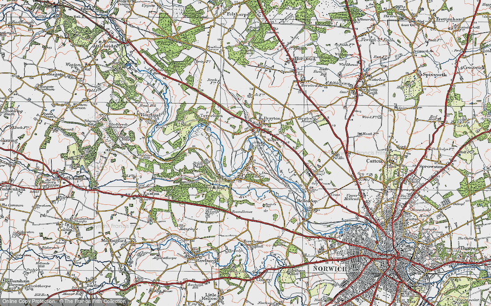 Costessey, 1922