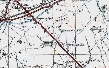 Old map of Covingham in 1919