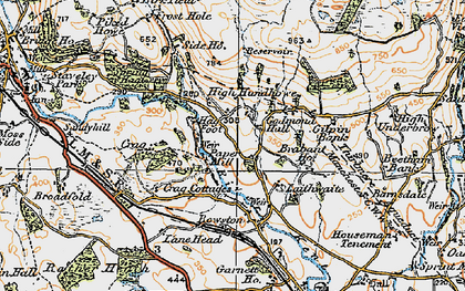 Old map of Cowan Head in 1925