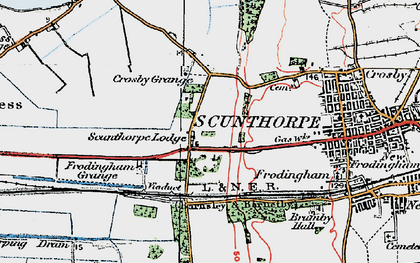 Old map of Brumby Grove in 1923