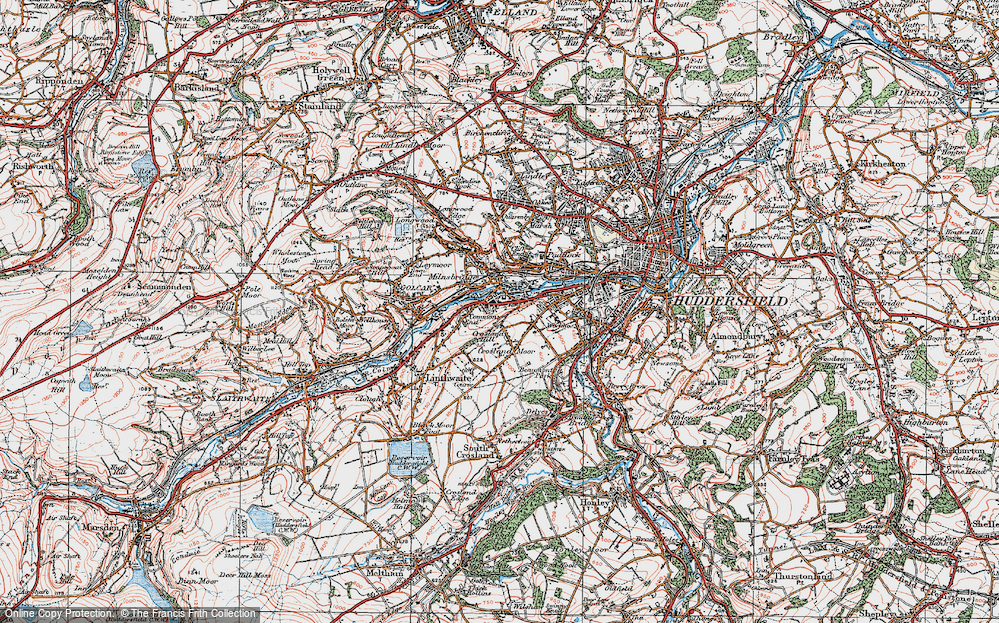 Crosland Moor, 1925