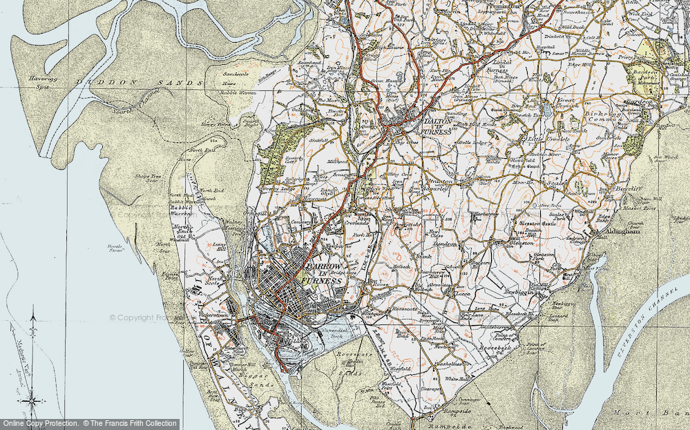 Old Map of Croslands Park, 1924 in 1924