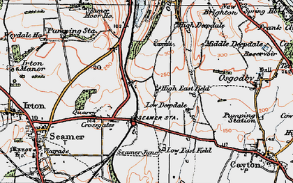 Old map of Crossgates in 1925