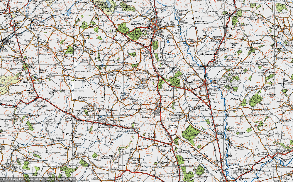 Old Map of Dagtail End, 1919 in 1919