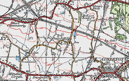 Old map of Daisy Hill in 1924
