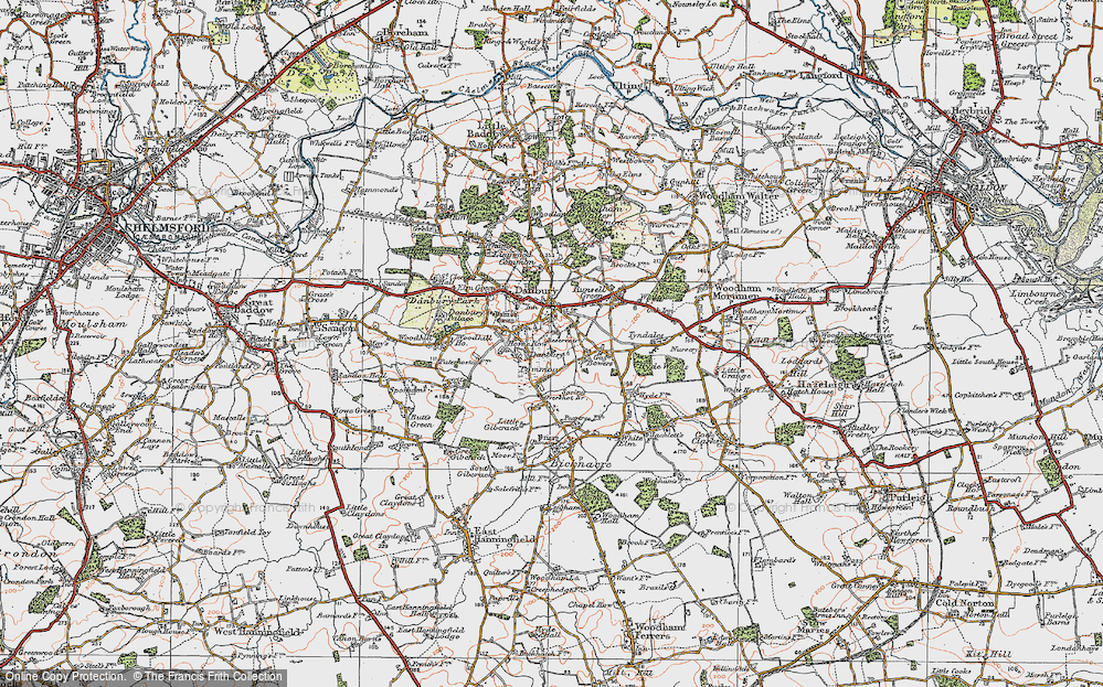 Danbury Common, 1921