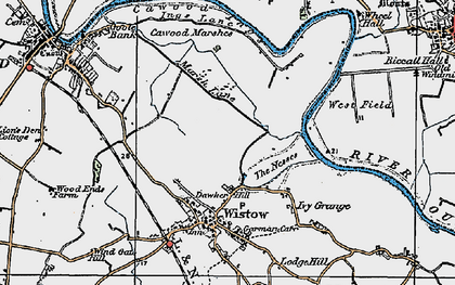 Old map of Dawker Hill in 1924