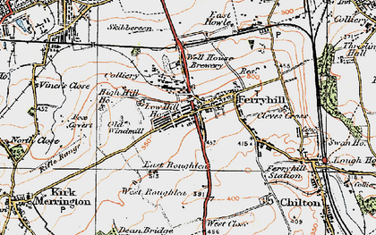 Old map of Skibbereen in 1925