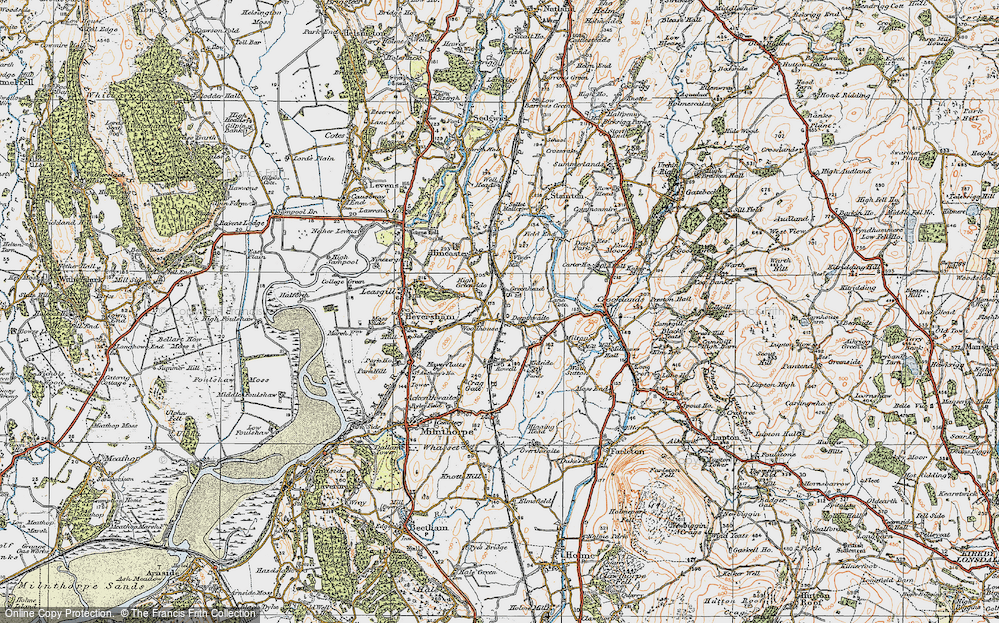 Old Map of Deepthwaite, 1925 in 1925