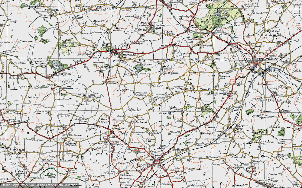 Deopham Green, 1921