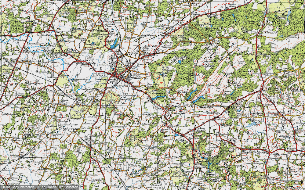 Old Map of Doomsday Green, 1920 in 1920