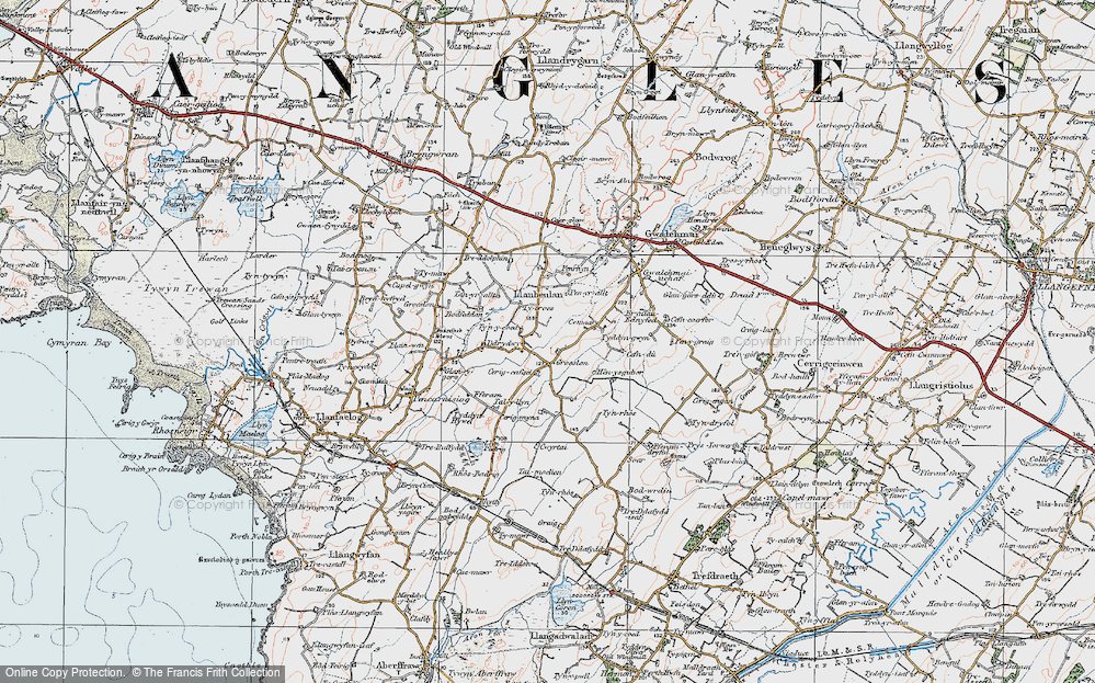 Old Map of Dothan, 1922 in 1922