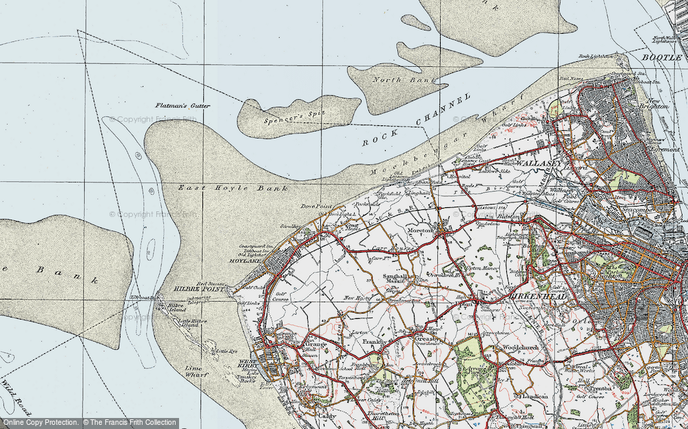 Old Map of Dove Point, 1923 in 1923