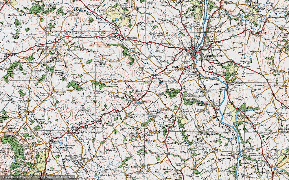 Old Map of Down, The, 1921 in 1921