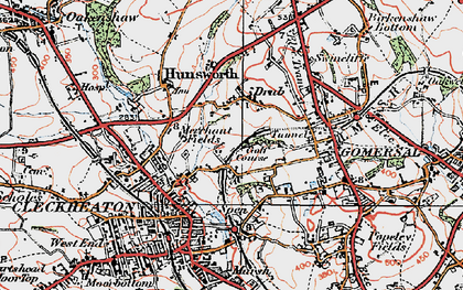 Old map of Drub in 1925