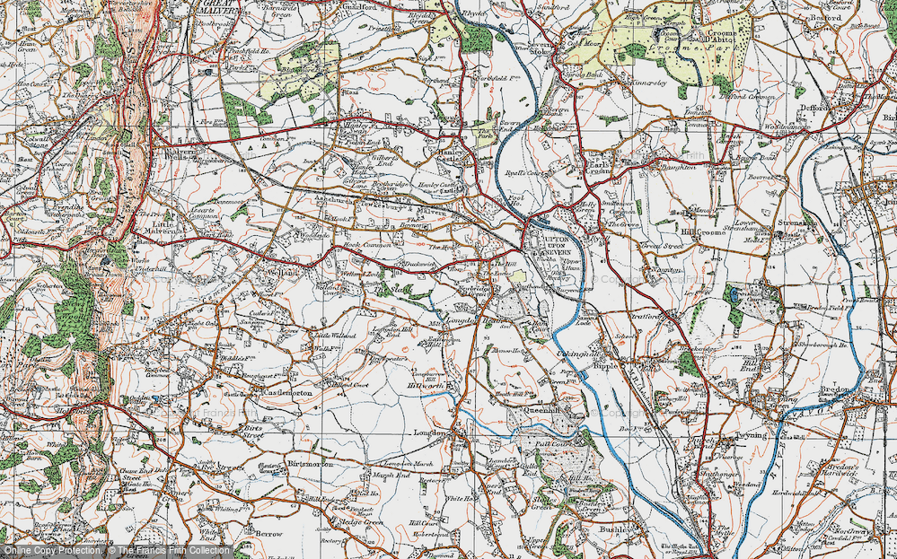 Old Map of Duckswich, 1920 in 1920